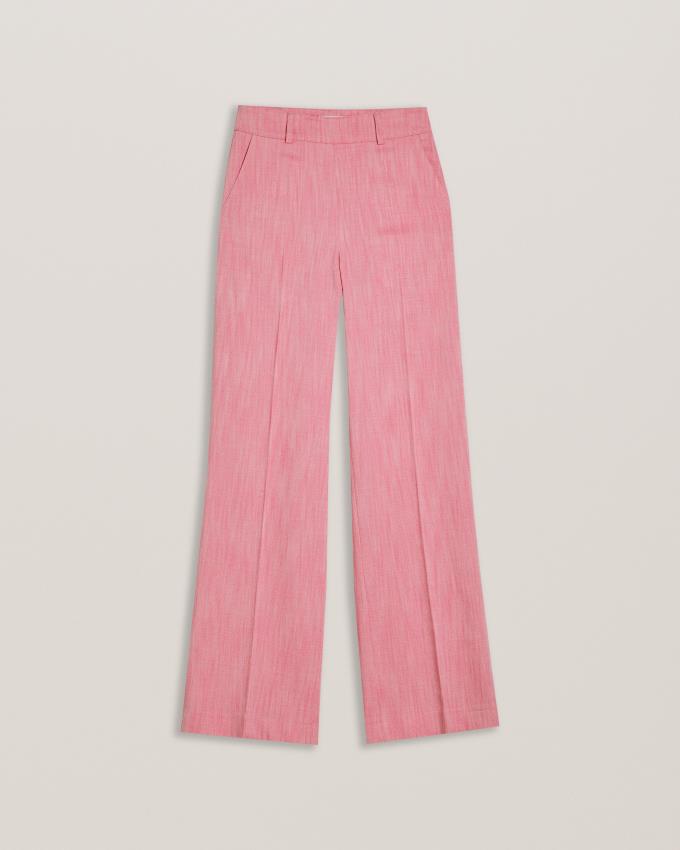 Pantalon Ted Baker Tailored Wide Leg Woven Rose Femme | LUR-36140849